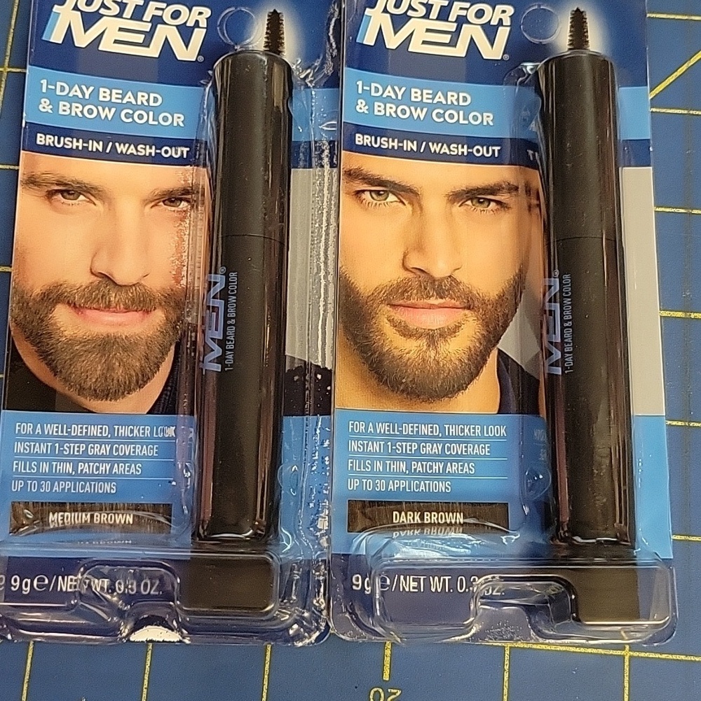 Just For Men Beard & Brow Color 2 Color Choices